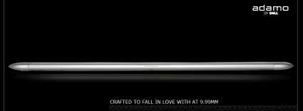 New Adamo by Dell Teaser: 9.99mm on 9/9/09