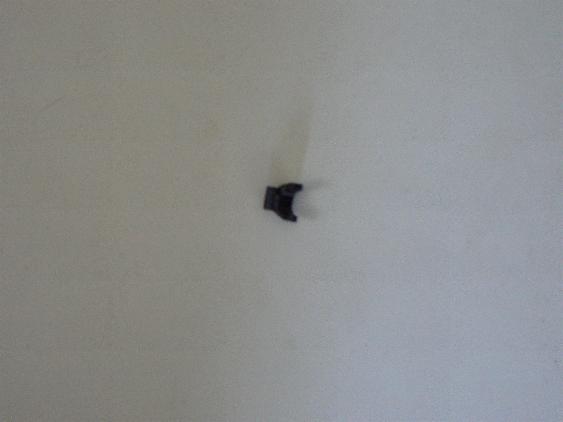 Piece that broke off and landed between the heatsink and cpu