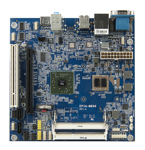 The VIA EPIA-M900 Mini-ITX baord