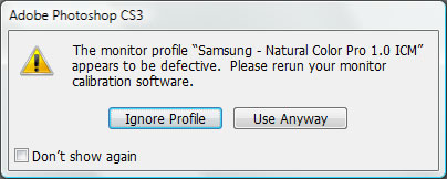 My Photoshop CS3 Error