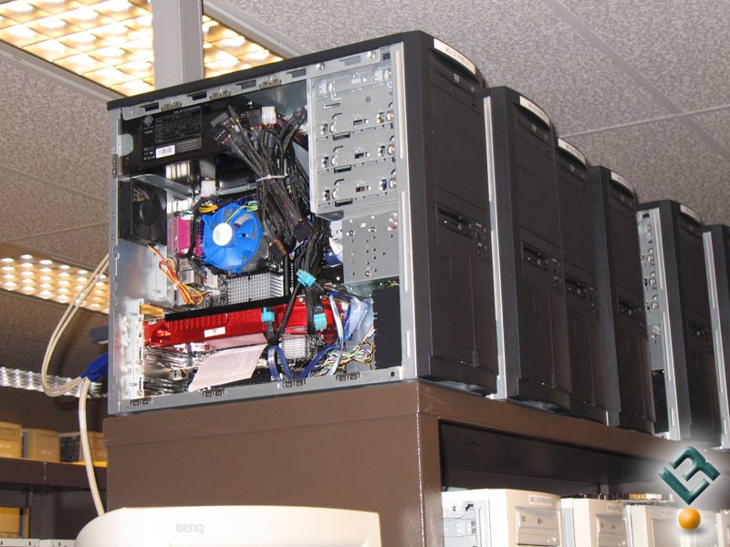 ATI/AMD tests with Intel Processors and AMD processors