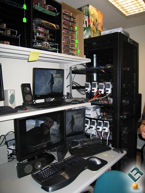 An Engineers Test Station in his personal lab