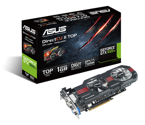 PR ASUS GeForce GTX 650 Ti DirectCU II Graphics Card TOP Edition.png