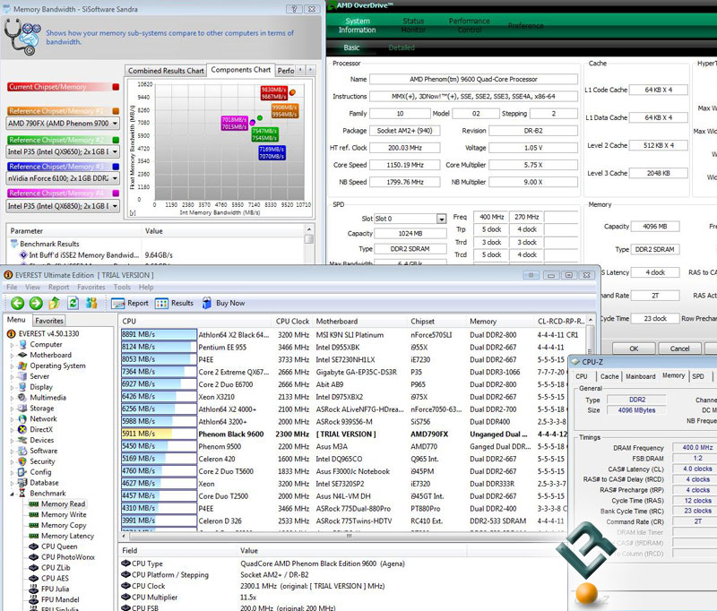 800MHz with CL4 timings and No Patch