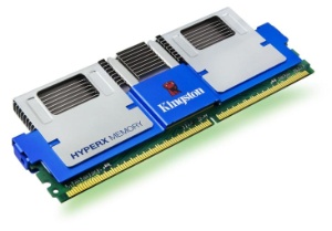The new Kingston Technology HyperX FB-DIMM 800MHz Low Latency Module.