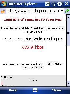 Mobile Speed Test