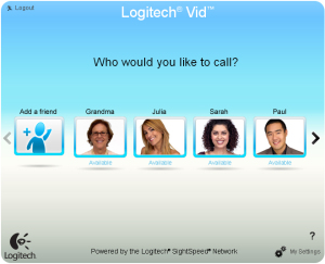 Logitech's new webcams all come ready to work with Vid - the fast, free and easy way to make a video call