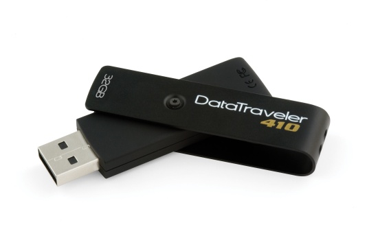Kingston Technology's DataTraveler 410 transfers data at a blazing 20MB/sec. read and write.