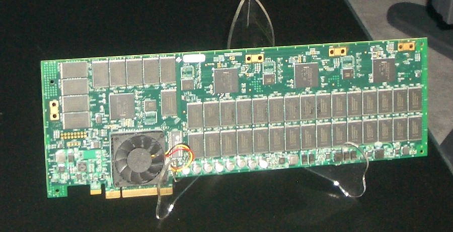 1.0677M IOPS on 7 SSD Raid PCI-e Card, Normal GBs of storage NEW At IDF