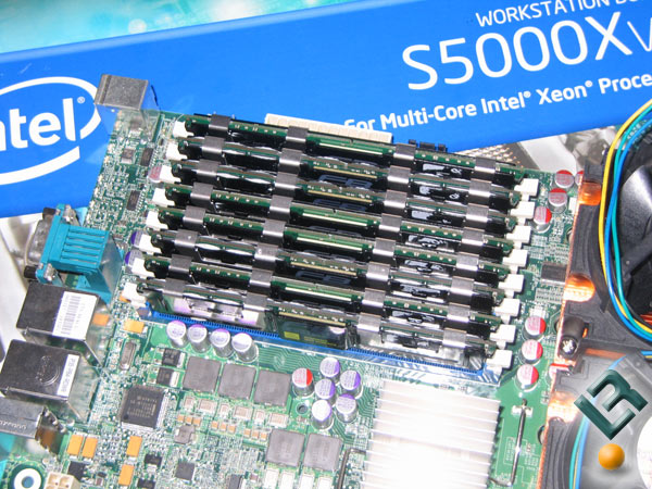 12GB of 667MHz FB-DIMM's!