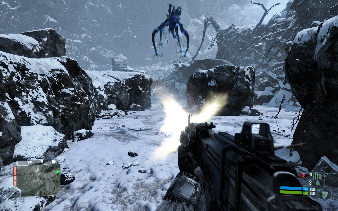 NVIDIA helped Crytek incorporate a host of DirectX 10 features including depth of field and advanced fire effects.