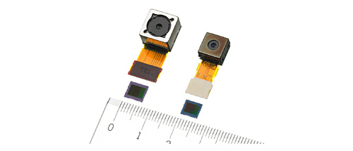 Lens modules: "IU081F" (left), "IU105F2" (right)