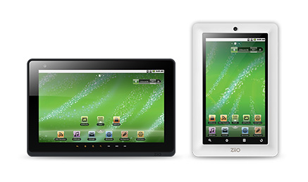 Creative ZiiO 10” and 7” Pure Wireless Entertainment Tablets