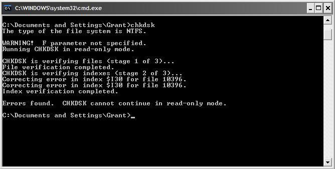 Cmd, chkdsk.JPG