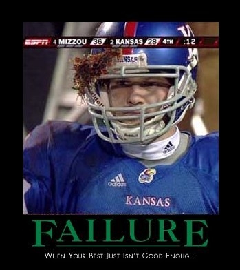Kansas QB - Failure!