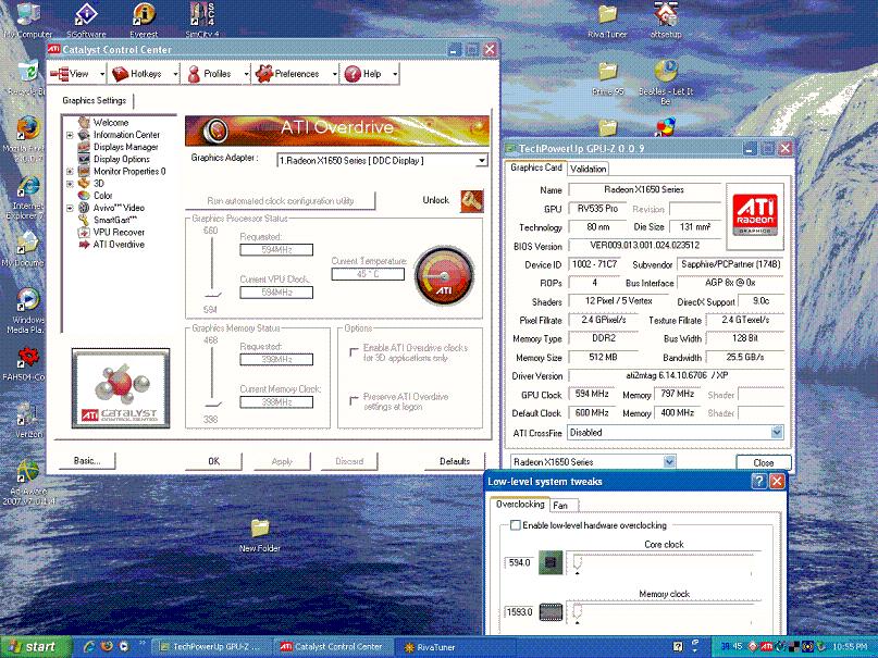 notice Bandwidth and 398 is stock through CCC, but 797 is stock in GPUz (SDR rate)