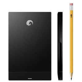 At an ultra-sleek 9mm, the new 320GB Seagate GoFlex Slim drive is roughly the width of a pencil and is available now for under $100.