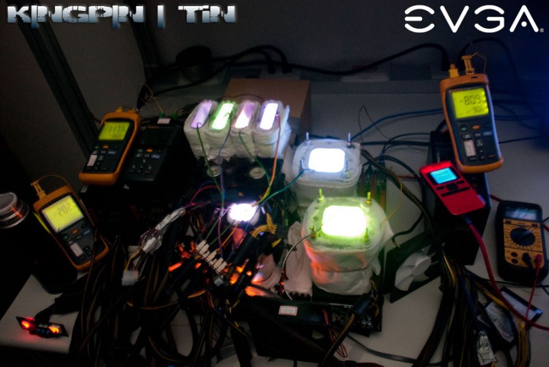 LED Lights Illya made for the K|ngP|n LN2 Pots