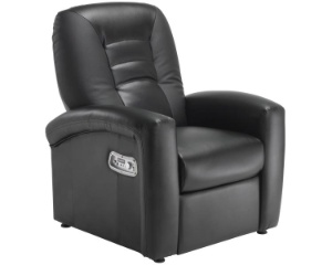 The Wireless Audio Recliner, Ace Bayou's latest addition to its Xfunctional line, unveiled at the Las Vegas Market providing full home theater immersion.