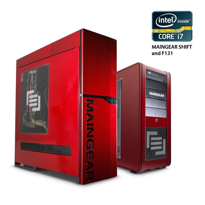 MAINGEAR SHIFT and F131 with Intel Core i7 3960X Extreme Processor
